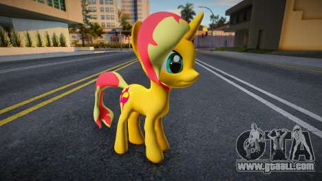 Sunset Shimmer New HD for GTA San Andreas