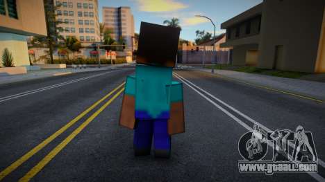 Steve - Minecraft 3DS Skin for GTA San Andreas