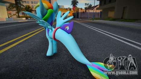 Rainbow Dash Mer for GTA San Andreas