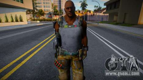 Skin de Victor Schneider NAF de Ironsight for GTA San Andreas