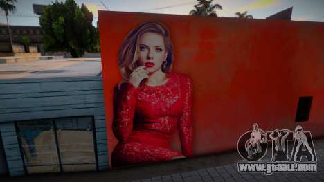 Scarlett Johansson for GTA San Andreas