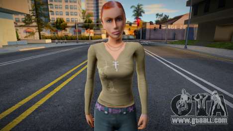 Young girl in KR style 3 for GTA San Andreas