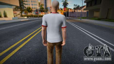 Bald man in KR style for GTA San Andreas