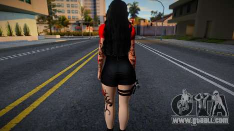 Skin Girl FBI v1 for GTA San Andreas