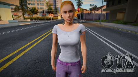 Young girl in KR style 4 for GTA San Andreas