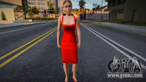 Girl in dress style kr 3 for GTA San Andreas