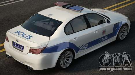 BMW M5 E60 Polis for GTA San Andreas