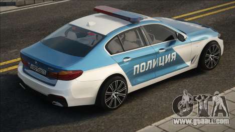 BMW G30 540i Police [CCD] for GTA San Andreas