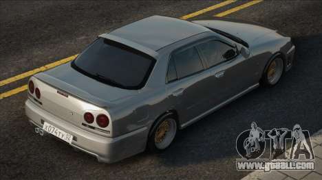 Nissan Skyline Grey for GTA San Andreas