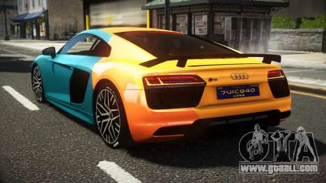 Audi R8 V10 E-Style S6 for GTA 4