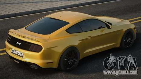 Ford Mustang GT [Yellow car] for GTA San Andreas