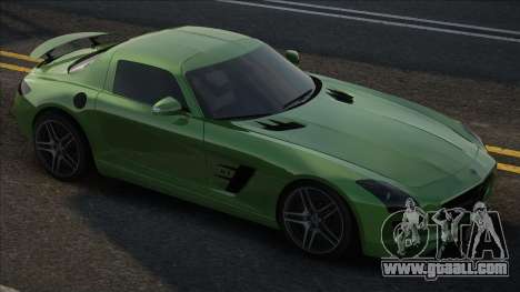 Mercedes-Benz SLS AMG [Green] for GTA San Andreas