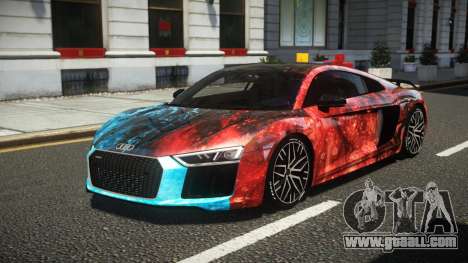 Audi R8 V10 E-Style S8 for GTA 4