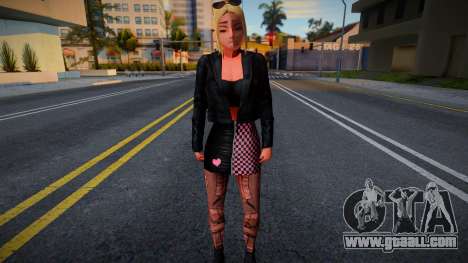 Fashionable Blonde 2 for GTA San Andreas