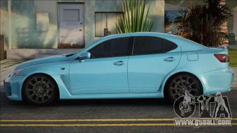 Lexus IS-F Blue for GTA San Andreas
