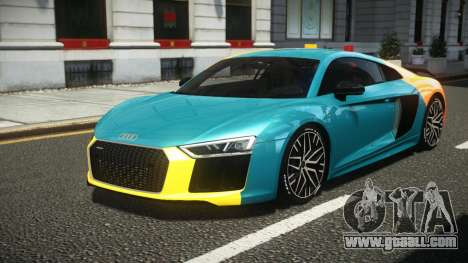 Audi R8 V10 E-Style S6 for GTA 4