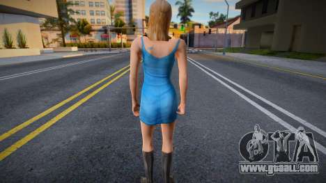 Girl in KR style dress for GTA San Andreas