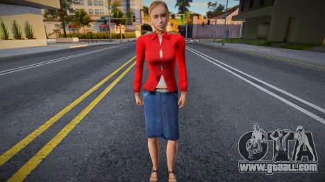 Ordinary woman in KR style 7 for GTA San Andreas