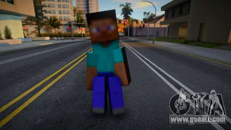 Steve - Minecraft 3DS Skin for GTA San Andreas