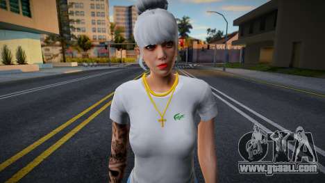 Gangster-Lady for GTA San Andreas
