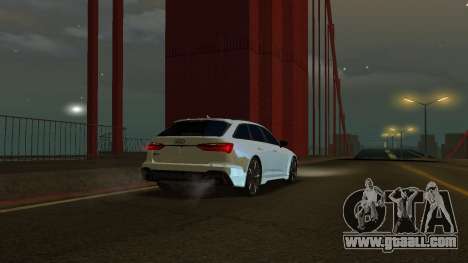 Audi RS6 Avant (YuceL) for GTA San Andreas