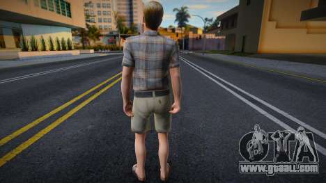 Man in shorts in KR style shorts for GTA San Andreas