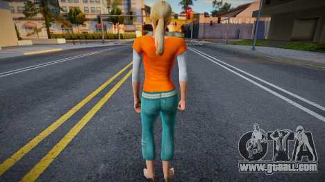 Ordinary woman in KR style 6 for GTA San Andreas