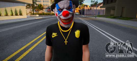 SKIN DA NIKE PALHAÇO for GTA San Andreas