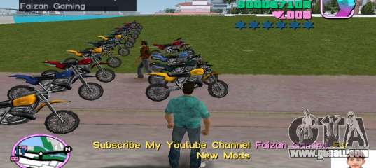 Spawn Sanchez Bike for GTA Vice City