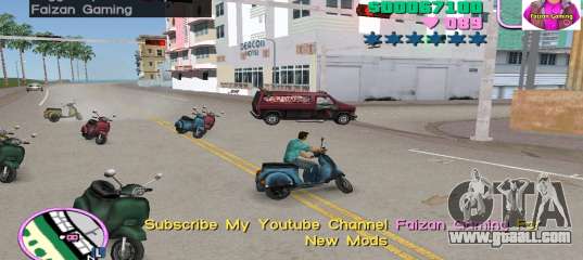 Spawn Faggio Bike for GTA Vice City
