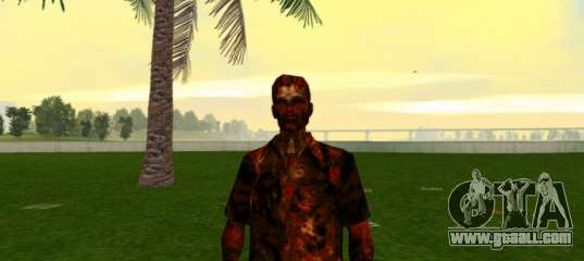 Tommy ZM Fire for GTA Vice City