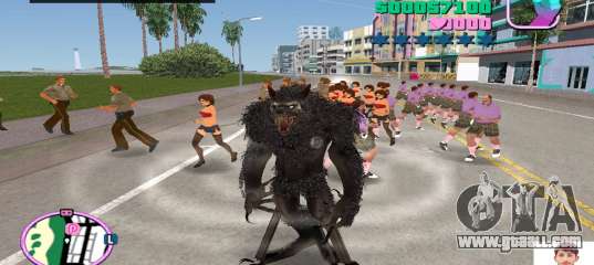 New Superhero WareWolf Mod for GTA Vice City