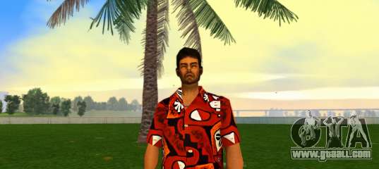 Tommy Vercetti - HD Victor Shirt for GTA Vice City