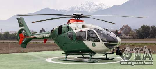 Helicopter of the Carabineros de Chile