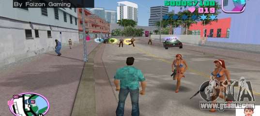 Spawn Candy Suxx as a Bodyguard for GTA Vice City