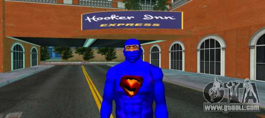 Superman Skin for GTA Vice City