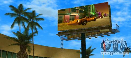 Vice City Definitive Edition Billboard for GTA Vice City