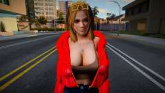 Tina Armstrong - Skinny Slip Puffer Jacket Happy for GTA San Andreas