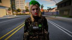 Girl Military Brazil v1 for GTA San Andreas