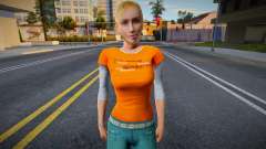 Ordinary woman in KR style 6 for GTA San Andreas