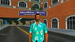 Tommy Blue Flowers for GTA Vice City
