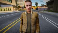 An ordinary man in a jacket in the style of KR for GTA San Andreas