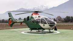 Helicopter of the Carabineros de Chile