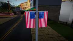 USA Flags Replace in Queens for GTA San Andreas