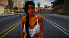 SKIN FEMININA MORENA for GTA San Andreas