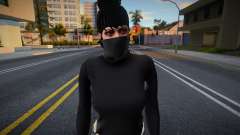 SKIN DE GUERRILHA FEMININA for GTA San Andreas