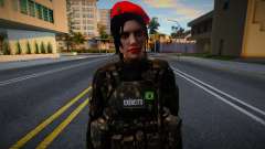 Girl Military Brazil v2 for GTA San Andreas
