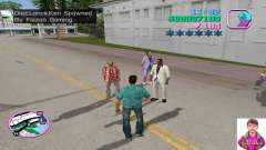 Spawn Diaz, Lance, Ken as a bodyguard for GTA Vice City