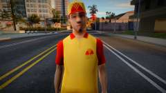 Wmybmx Pizza Uniform for GTA San Andreas