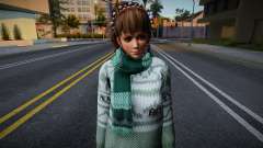 Hitomi - Christmas Sweater Leggings v2 for GTA San Andreas